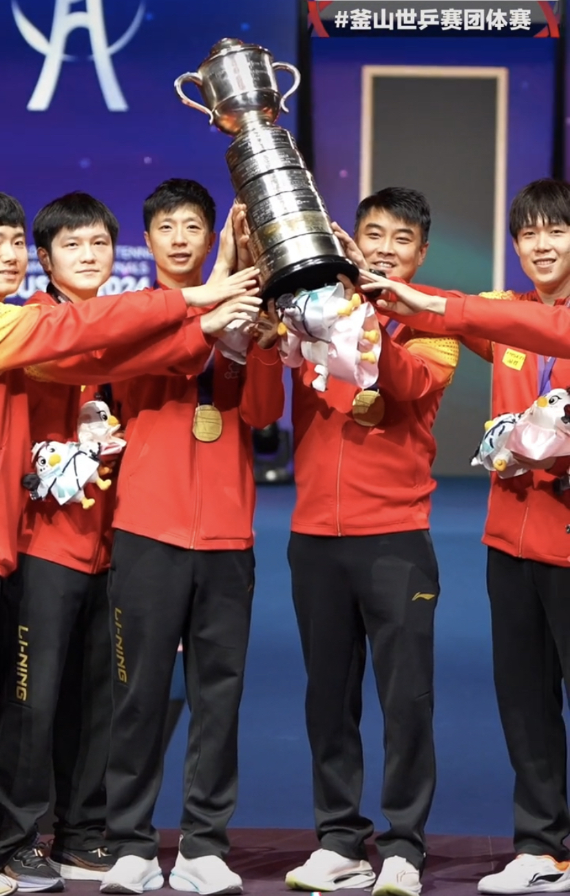 包含中国乒乓球队横扫韩国乒乓球队，马龙爆发神勇的词条